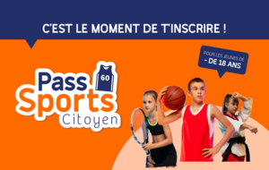 Pass Sport Citoyen Oise rentrée 2023 pour les moins de 18 ans 